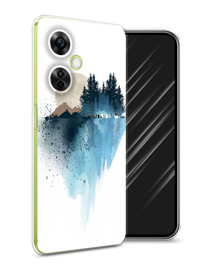 

Чехол Awog на OnePlus Nord N30 5G/Nord CE3 5G/Nord CE3 Lite "Горы 5", Голубой, 153750-4