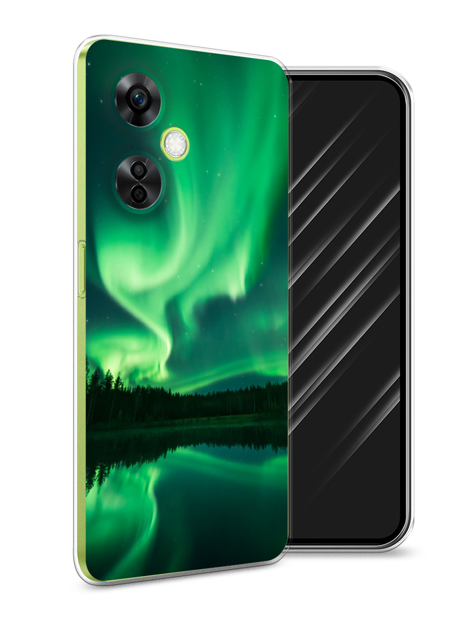 

Чехол Awog на OnePlus Nord N30 5G/Nord CE3 5G/Nord CE3 Lite "Ночные пейзажи 7", Зеленый;черный, 153750-4