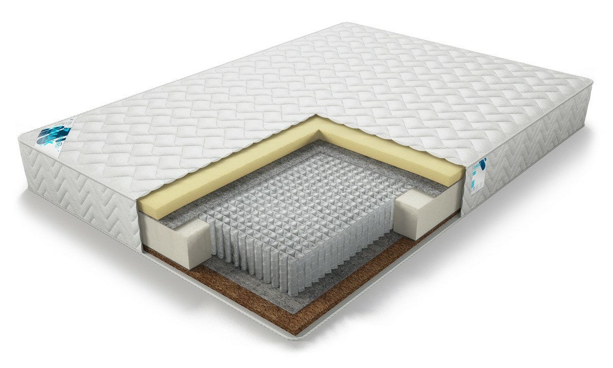 

Матрас Dimax Микро Мемо Хард 200х200, Бежевый;белый;серый;серебристый, Микро Мемо Хард