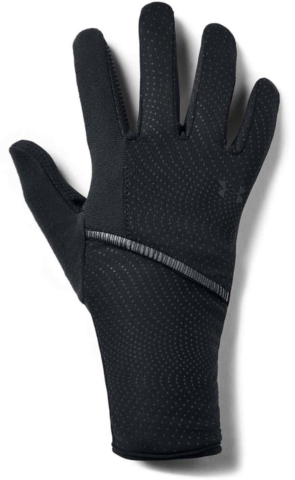 

Перчатки женские Under Armour Storm Run Liner Gloves черные, р, Черный, Storm Run Liner Gloves