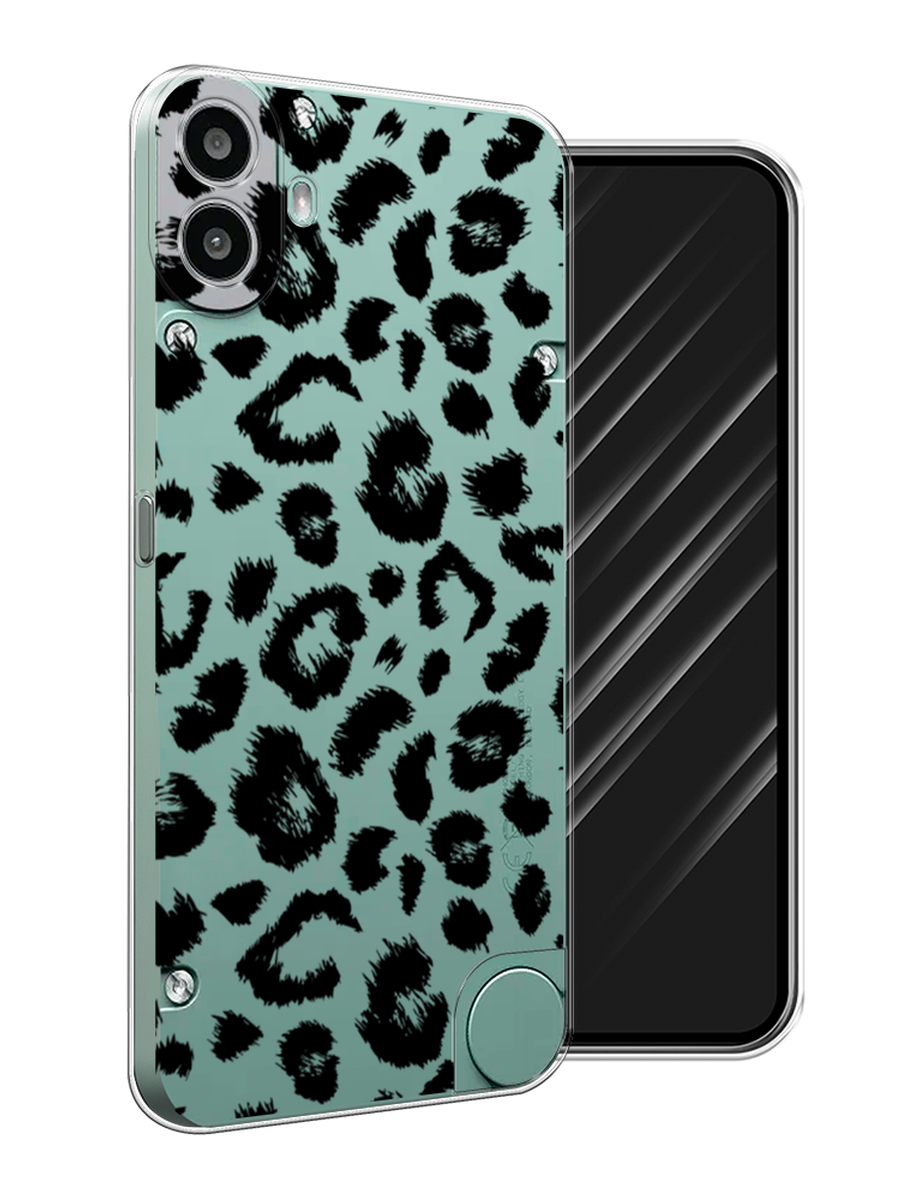 

Чехол Awog на CMF Phone 1 "Окрас леопарда фон", Черный, 3300450-1