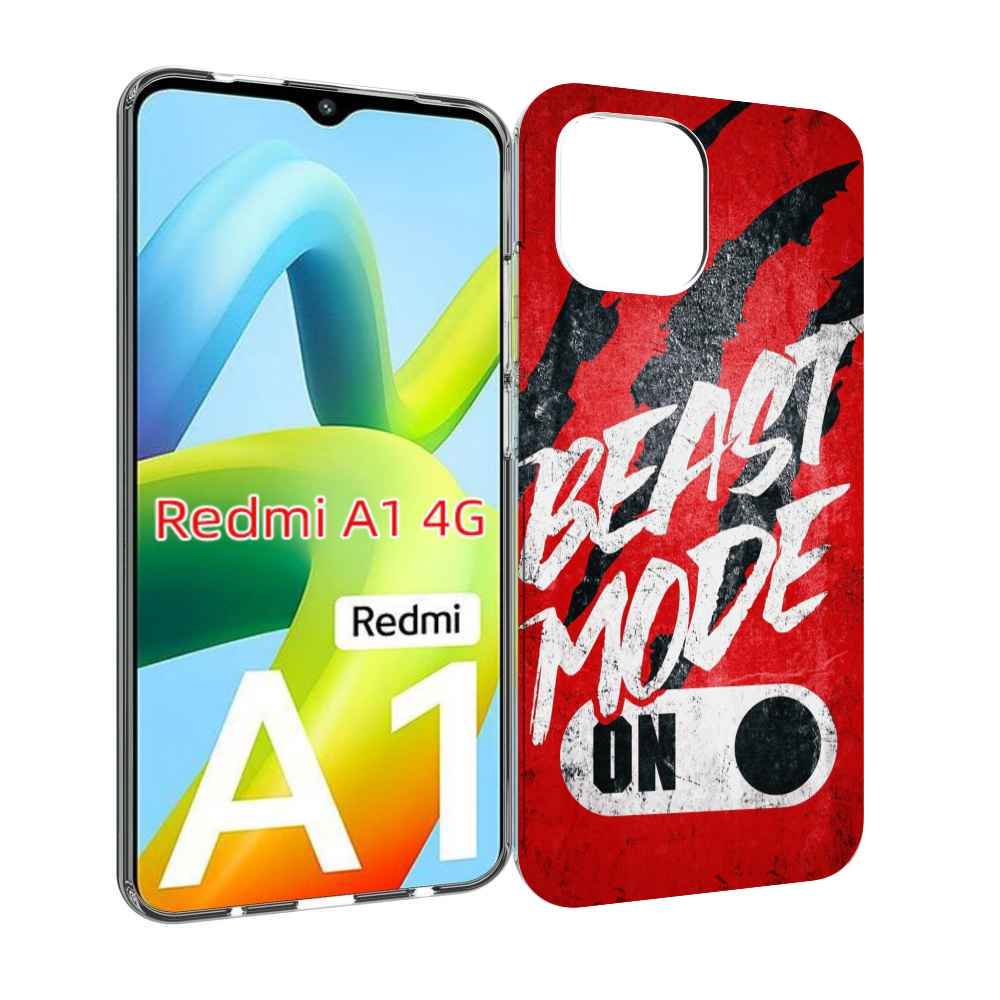 

Чехол MyPads BEAST inside You для Xiaomi Redmi A1, Прозрачный, Tocco