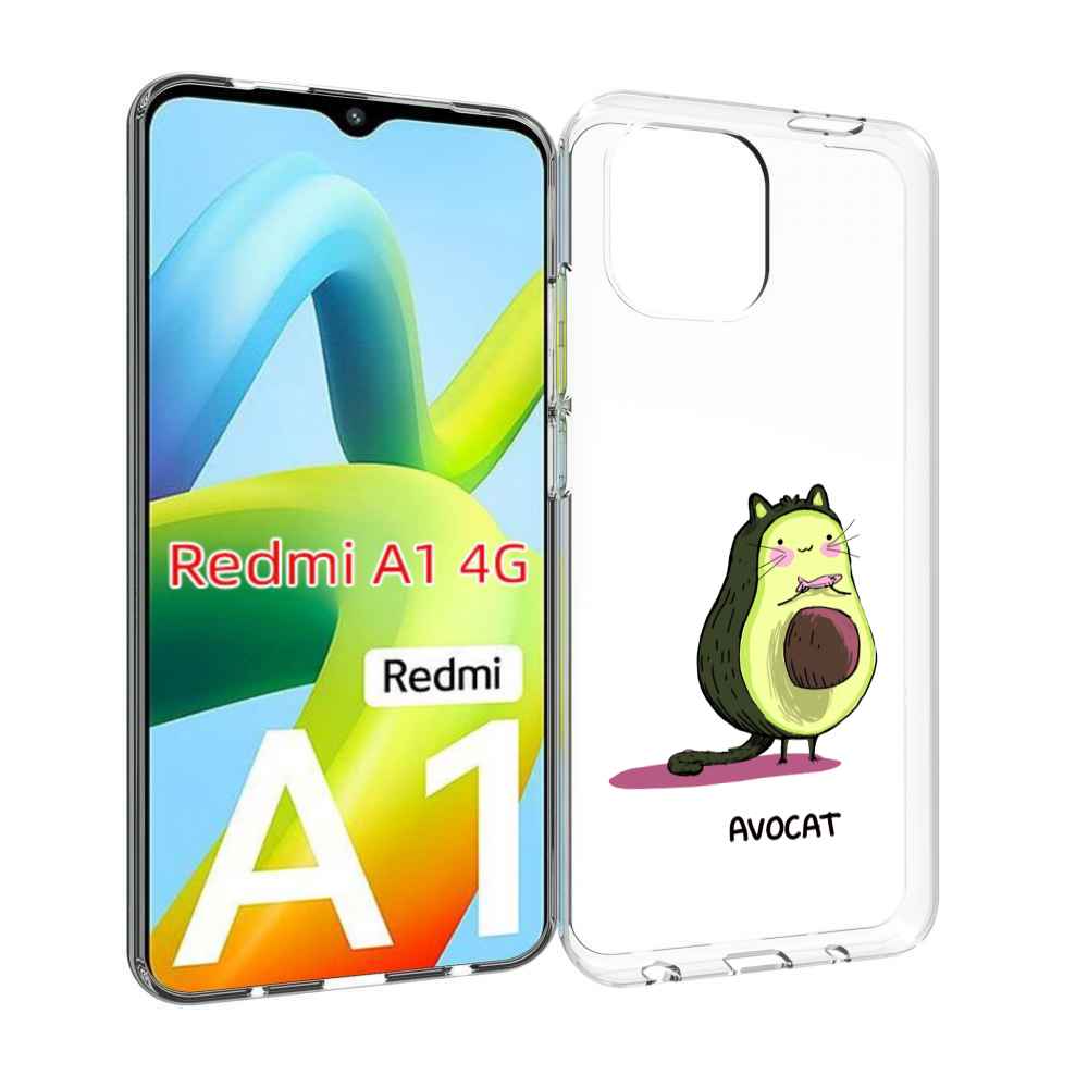 

Чехол MyPads Avocat для Xiaomi Redmi A1, Прозрачный, Tocco
