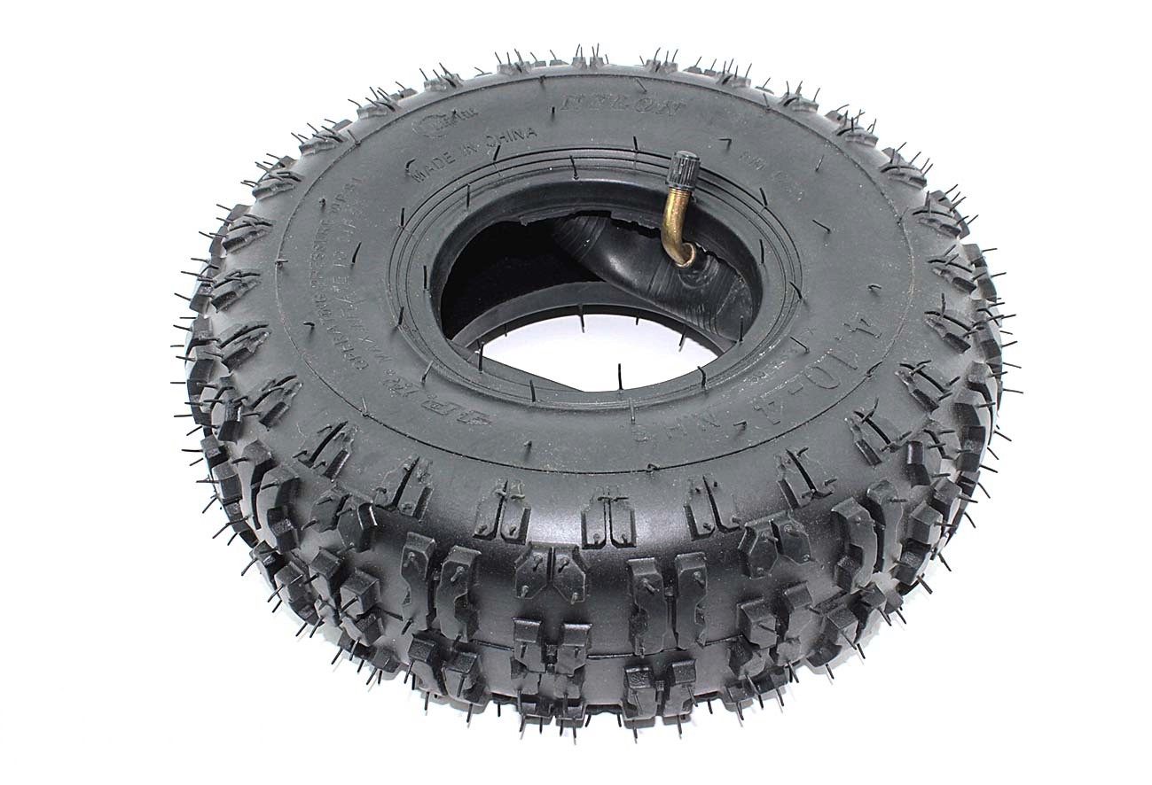 фото Покрышка колеса с камерой для снегоуборщика 10x4.10-4 144040 oem