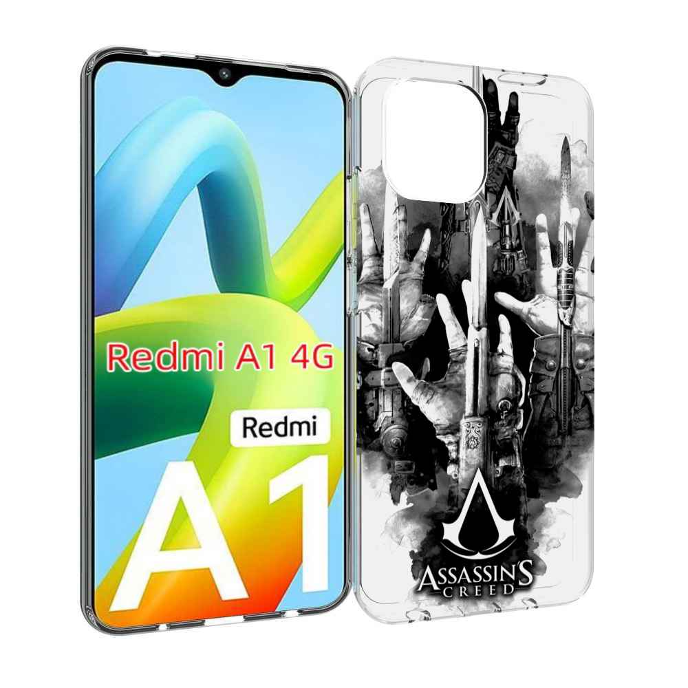 

Чехол MyPads Assassin's Creed скрытый клинок для Xiaomi Redmi A1, Прозрачный, Tocco