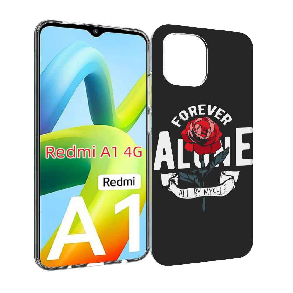 

Чехол MyPads Alone для Xiaomi Redmi A1, Прозрачный, Tocco