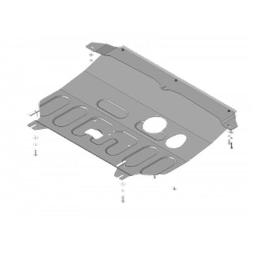 фото Защита картера и кпп motodor для киа соул 2014-2019, сталь 2мм, арт:mo.71033