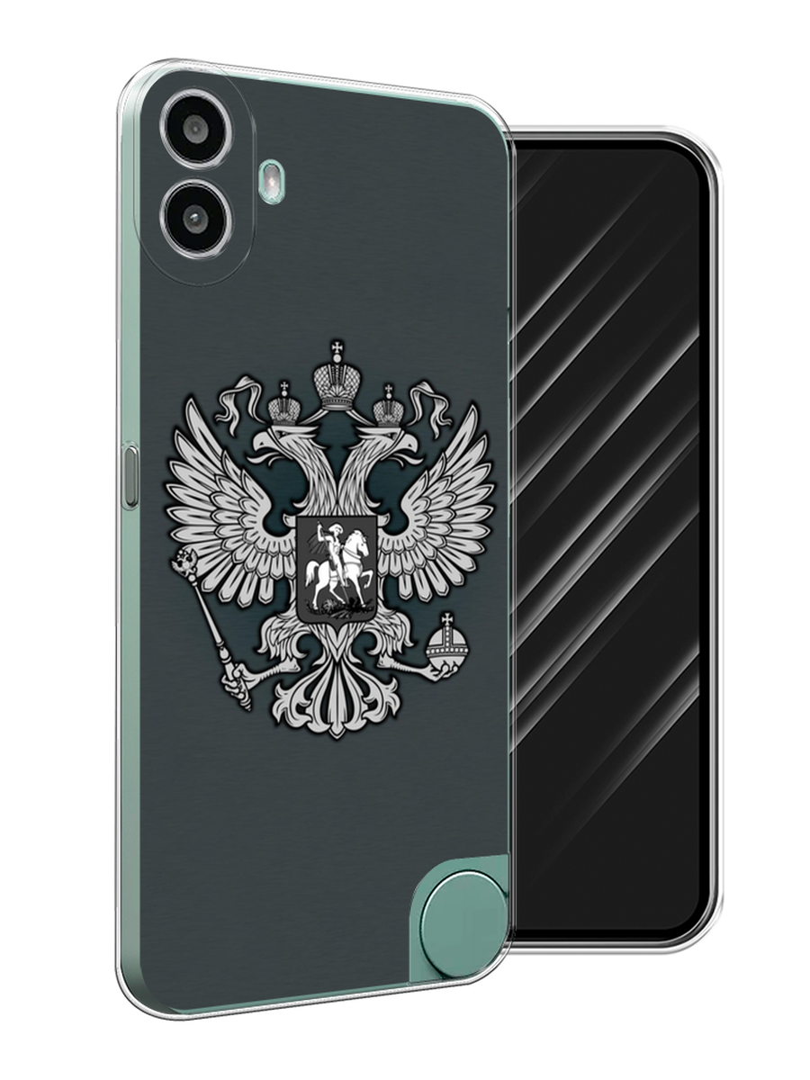 

Чехол Awog на CMF Phone 1 "Герб России серый", 3300450-1