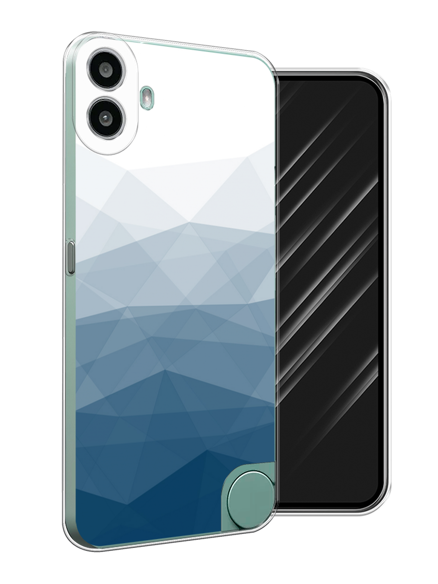 

Чехол Awog на CMF Phone 1 "Абстракция небо", Синий;голубой;белый, 3300450-1