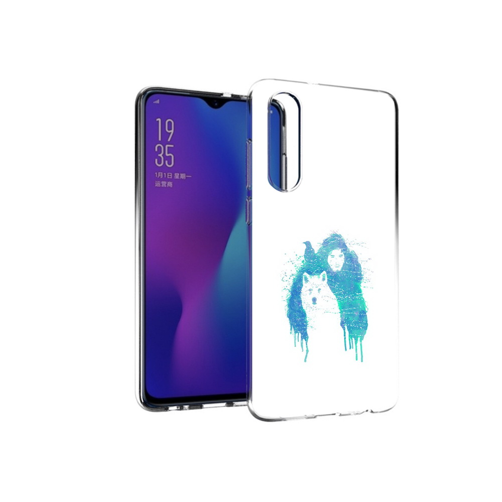 

Чехол MyPads Tocco для Huawei P30 джон сноу, Прозрачный, Tocco
