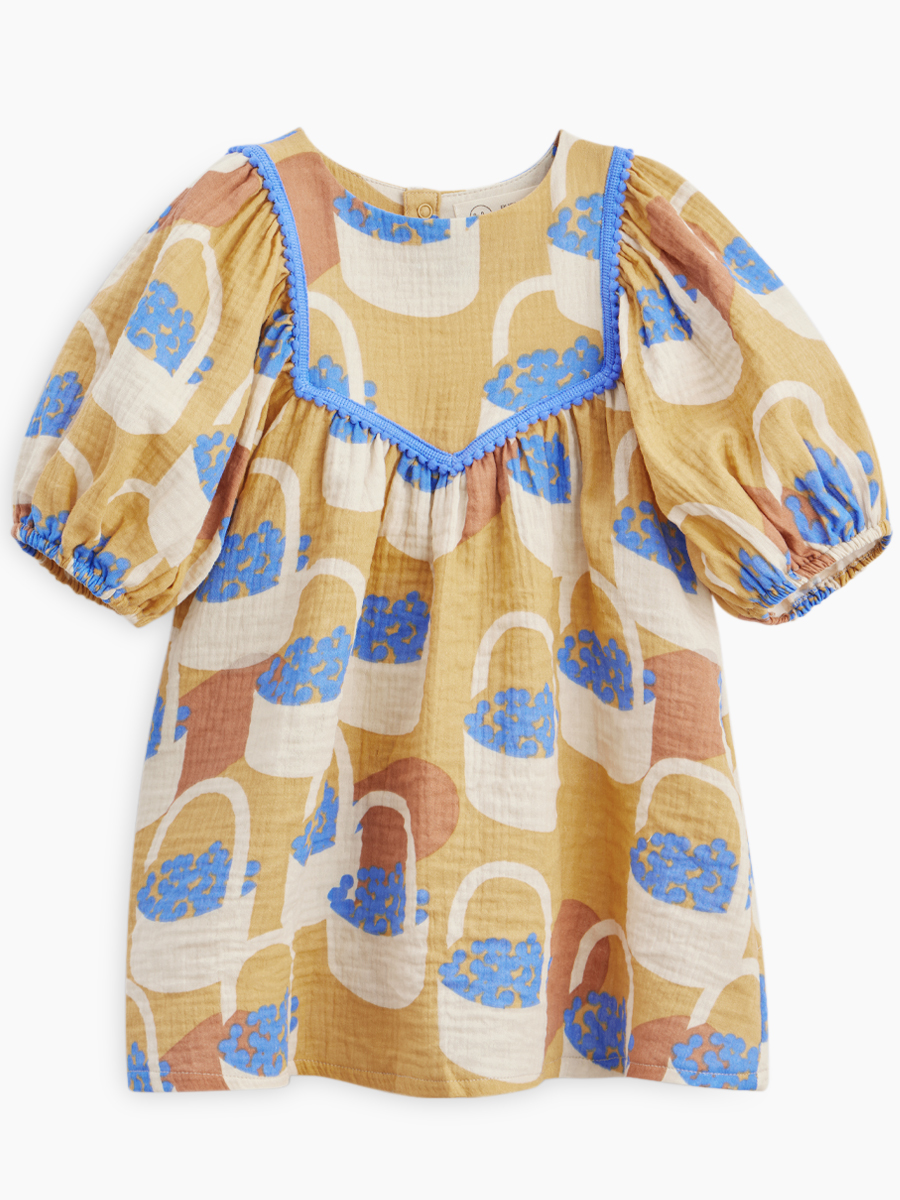 Платье детское Happy Baby 88132, flower basket, 86 radiance нарядное платье little lady flower