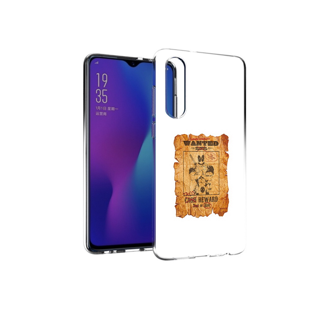 

Чехол MyPads Tocco для Huawei P30 дедпул, Прозрачный, Tocco
