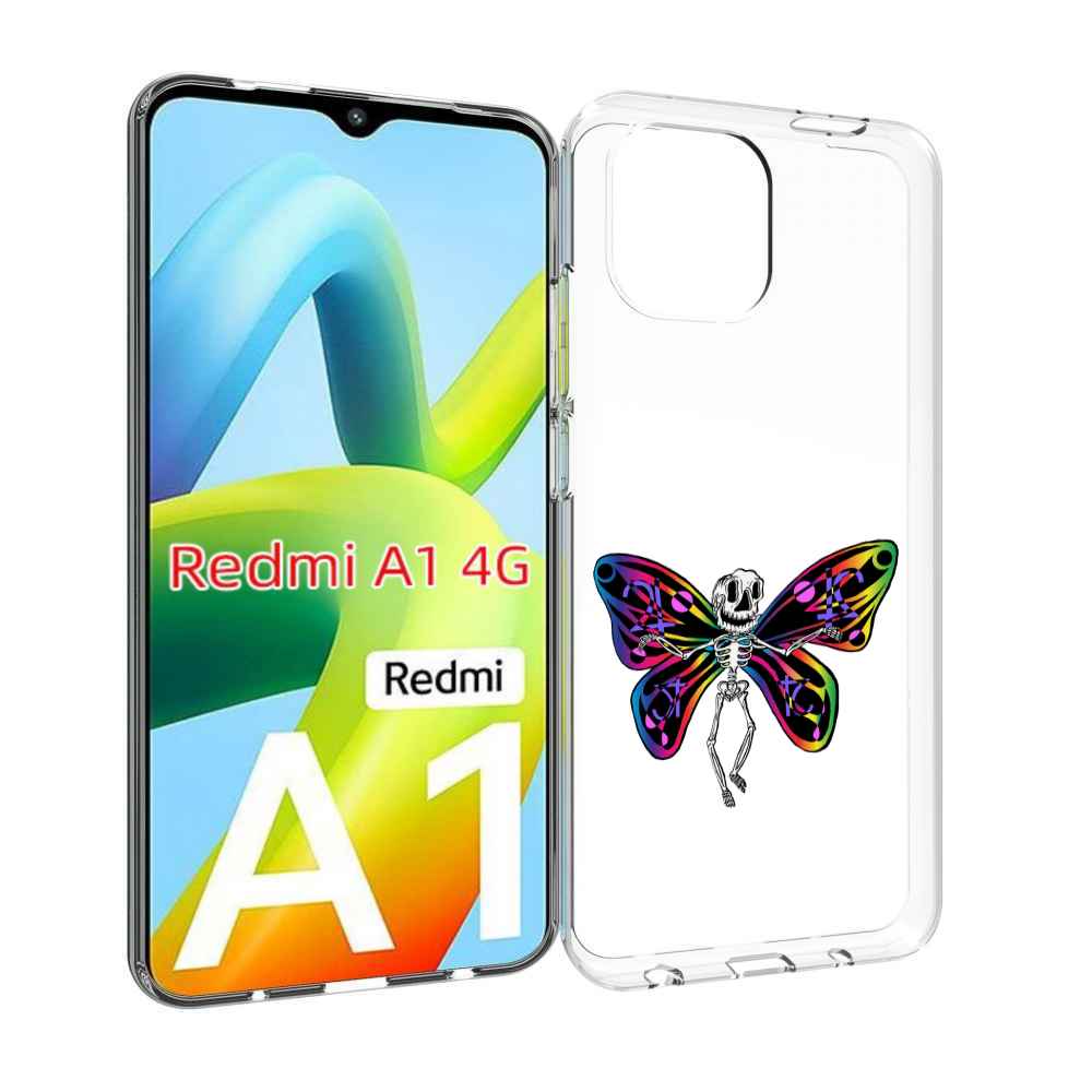 

Чехол Mypads Эффект Бабочки Для Xiaomi Redmi A1, Прозрачный, Tocco
