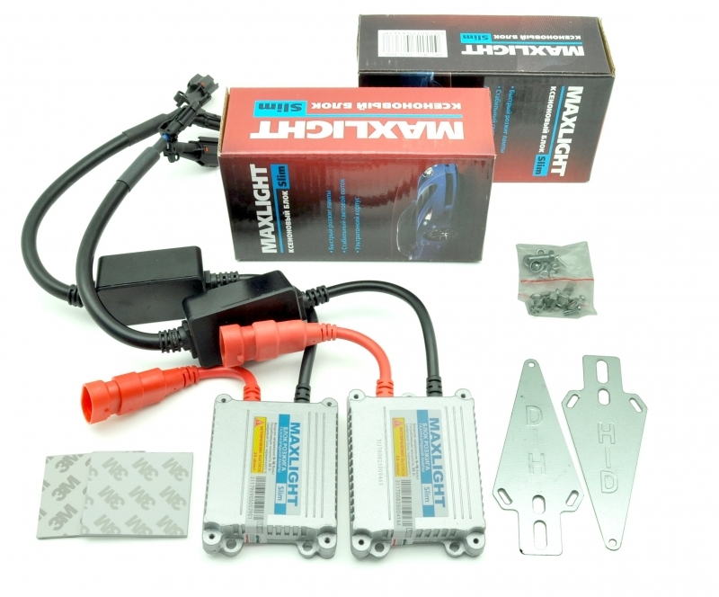 

Комплект ксенона MaxLight Slim H11 6000К