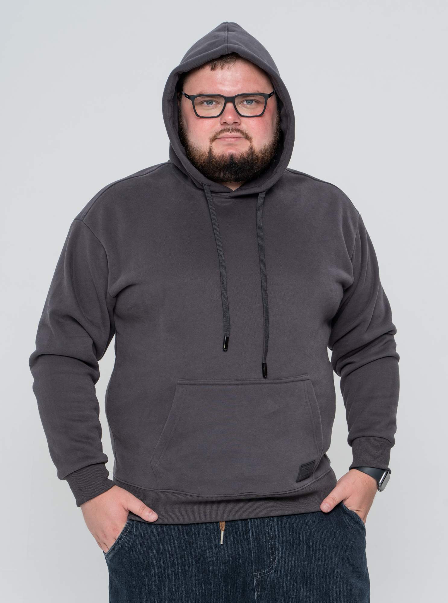 

Худи мужское MozeXLest NJ_HUDI серое 4XL, Серый, NJ_HUDI