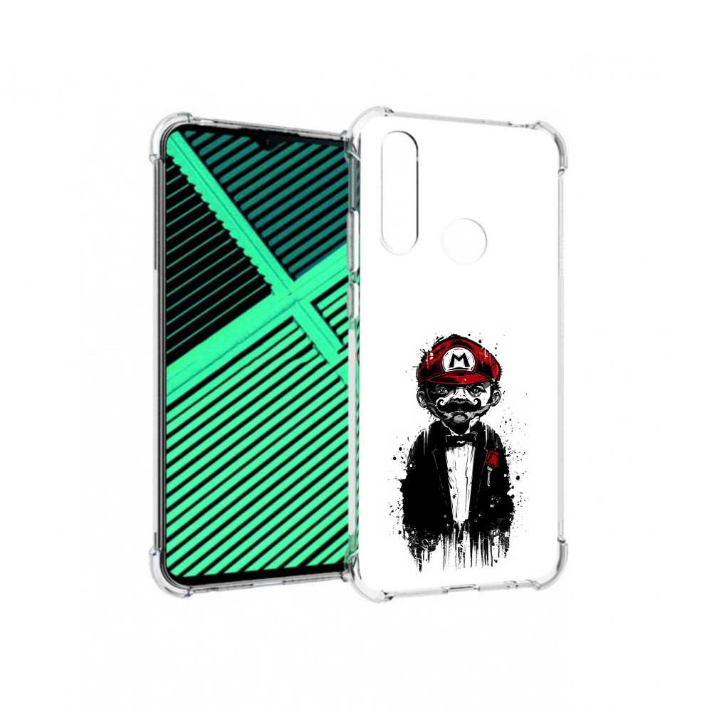 

Чехол MyPads Tocco для Motorola Moto G8 Power Lite марио (PT227069.358.458), Прозрачный, Tocco