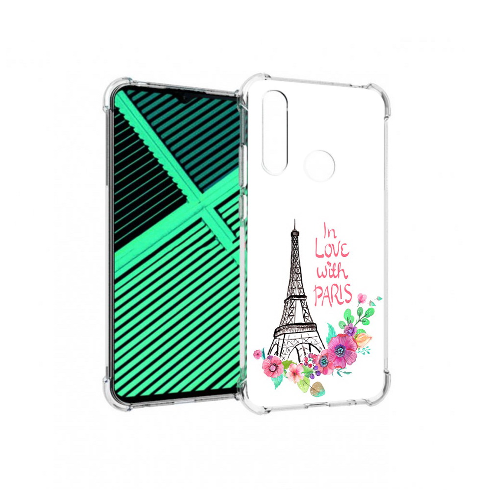 

Чехол MyPads Tocco для Motorola Moto G8 Power Lite любимый париж (PT227069.358.452), Прозрачный, Tocco