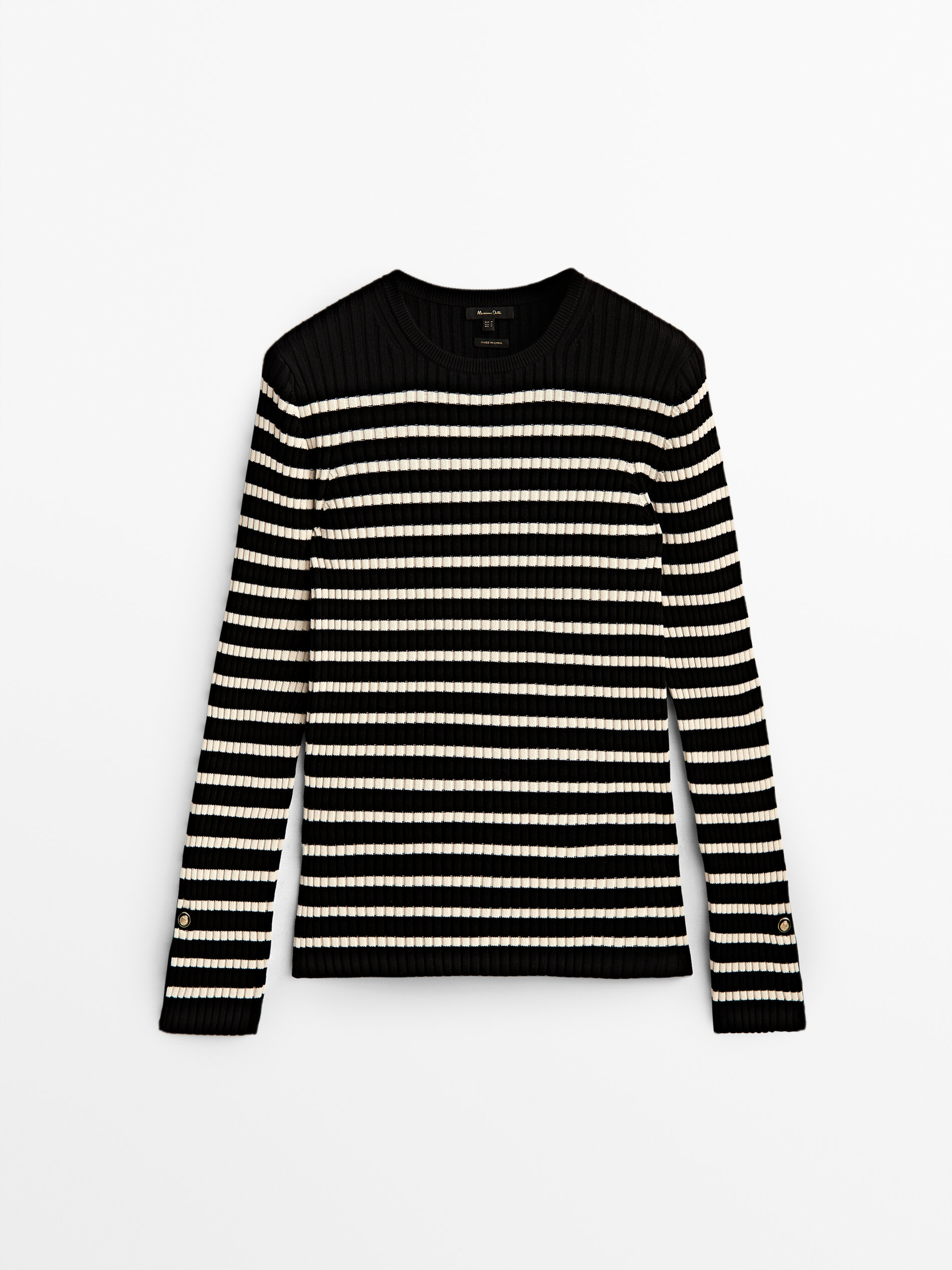 

Джемпер женский Massimo Dutti 05632629800 черный XS, 05632629800