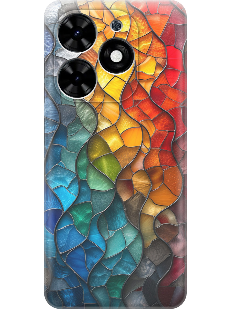 

Силиконовый чехол на Tecno Spark Go 2024 / Spark 20 / 20C / Pop 8 с принтом 859864, Прозрачный;желтый;синий;черный, 777768831