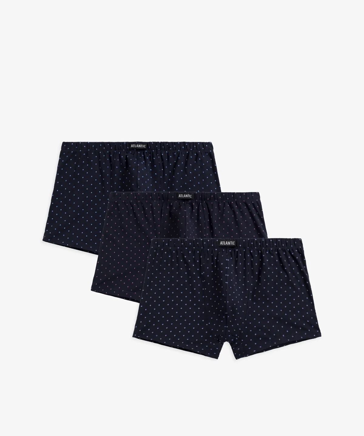 

Комплект трусов мужских Atlantic 3MH синих XL, Синий, 3MH