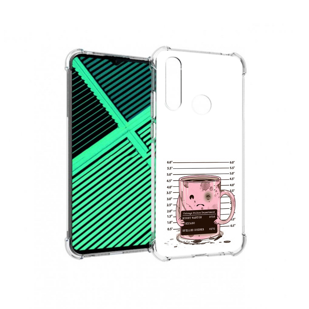 

Чехол MyPads Tocco для Motorola Moto G8 Power Lite кружка (PT227069.358.420), Прозрачный, Tocco