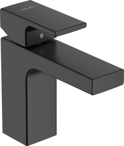 

Смеситель для раковины Hansgrohe Vernis Shape 71569670, матовый чёрный, Черный