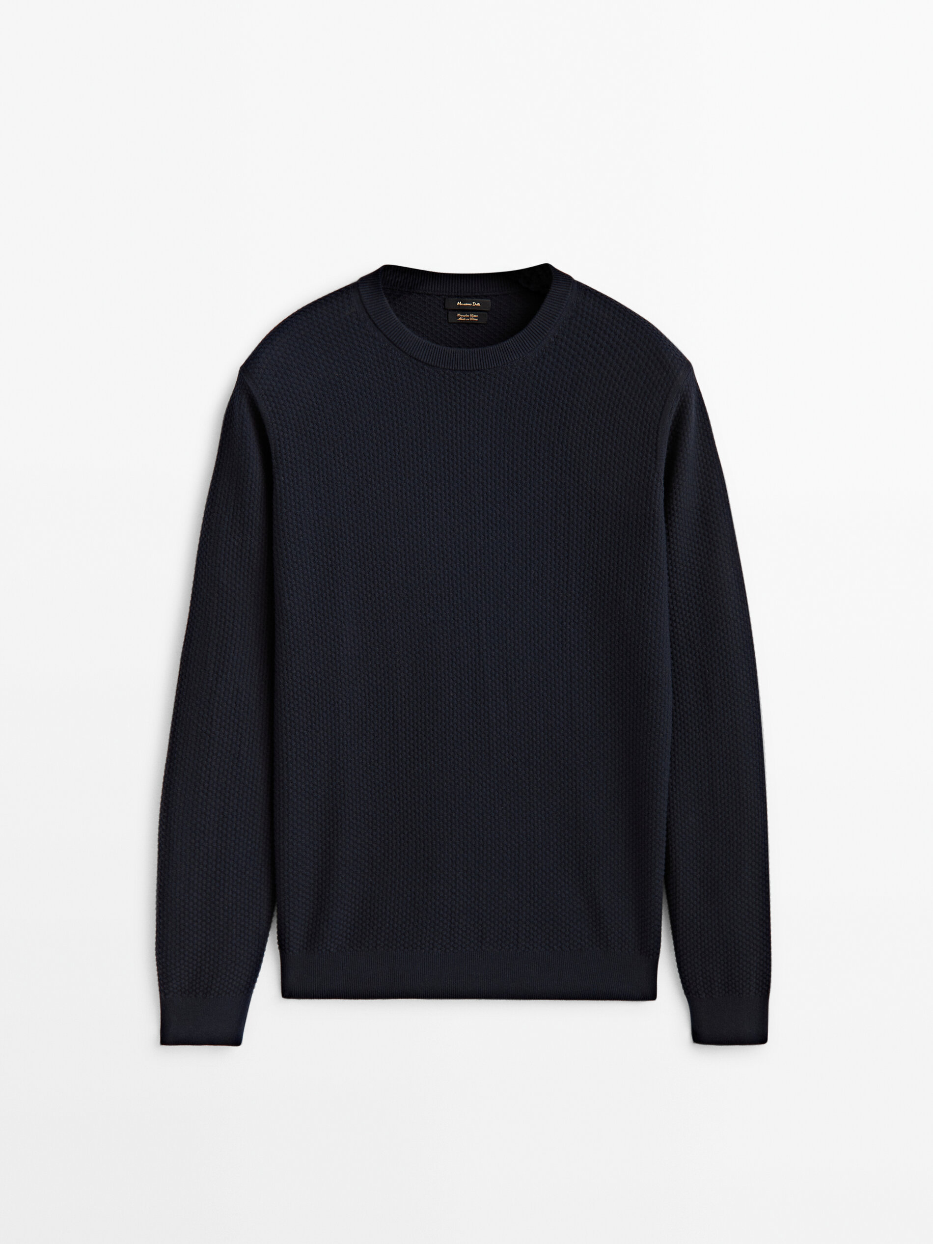 

Джемпер мужской Massimo Dutti 00928402401 синий L, 00928402401