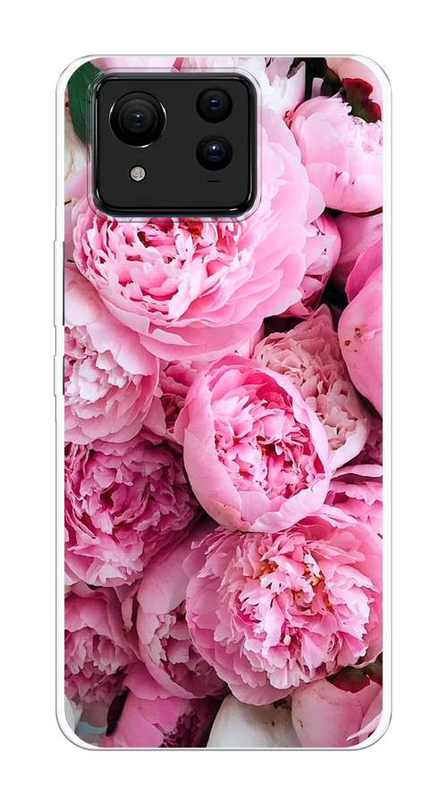 

Чехол на Asus ZenFone 11 Ultra "Розовые пионы", Бежевый;розовый, 45250-1