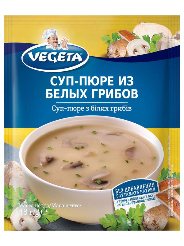 

Готовый рецепт Vegeta Суп-пюре гороховый 49 г