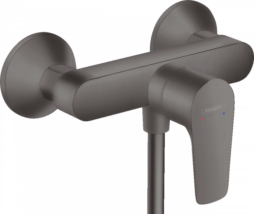 

Смеситель для душа Hansgrohe Talis E 71760340, шлифованный чёрный хром, Черный