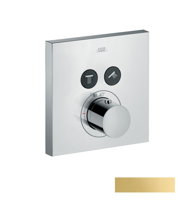 

Термостат для душа Axor ShowerSelect 36715990, золото