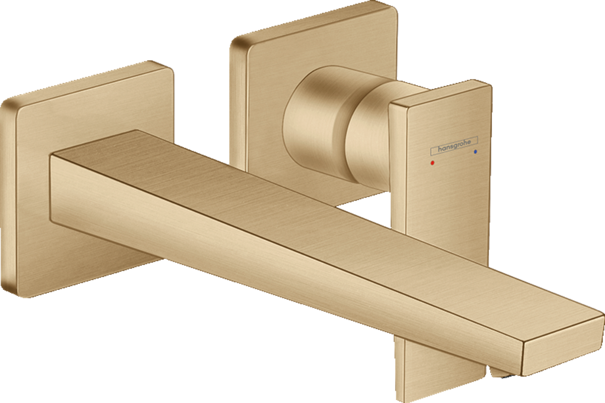 

Смеситель для раковины Hansgrohe Metropol 32526140, шлифованная бронза, Золотистый