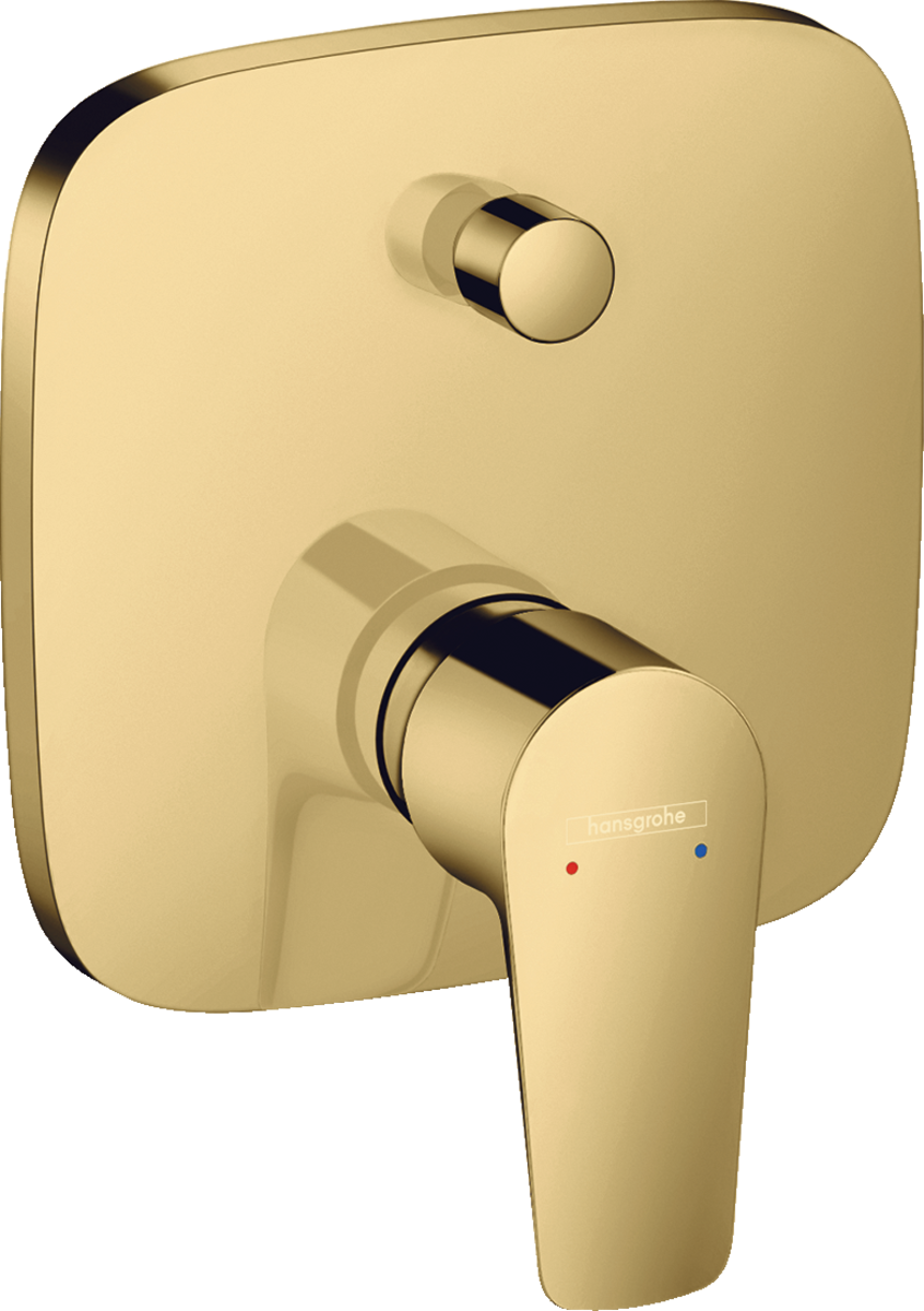 

Смеситель для ванны Hansgrohe Talis E 71474990, полированное золото, Золотистый