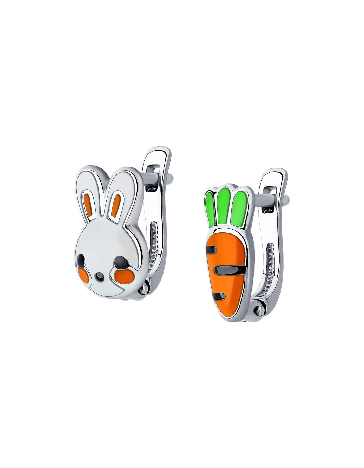 

Серьги из серебра TEO MAORI 894025648, эмаль, 894025648