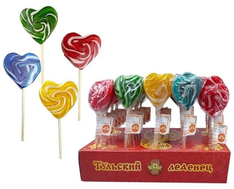 

Карамель леденцовая Sweet Kingdom Лолли Сердце на палочке 30 г