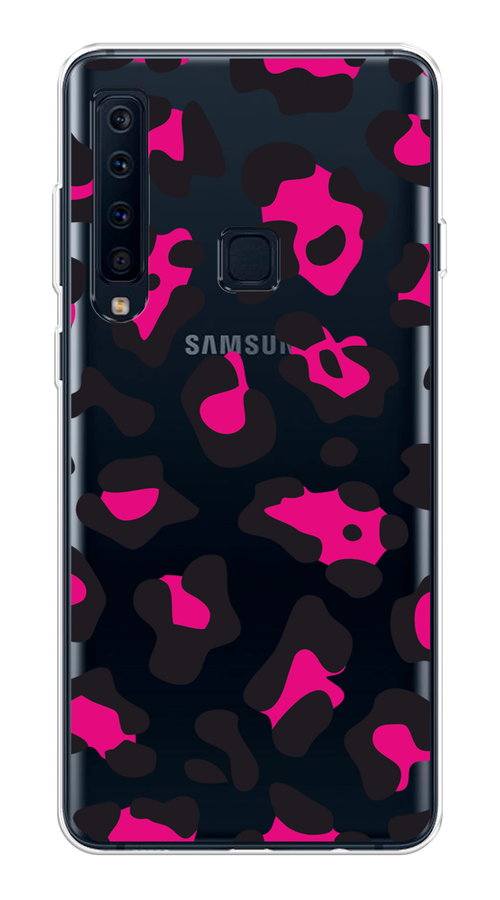 

Чехол на Samsung Galaxy A9 2018 "Pink cow spots", Черный;розовый, 26650-1