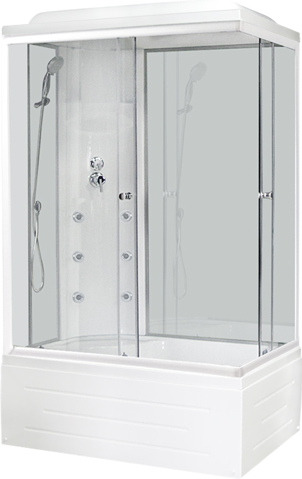 

Душевая кабина Royal Bath RB 8100BP3-WT L