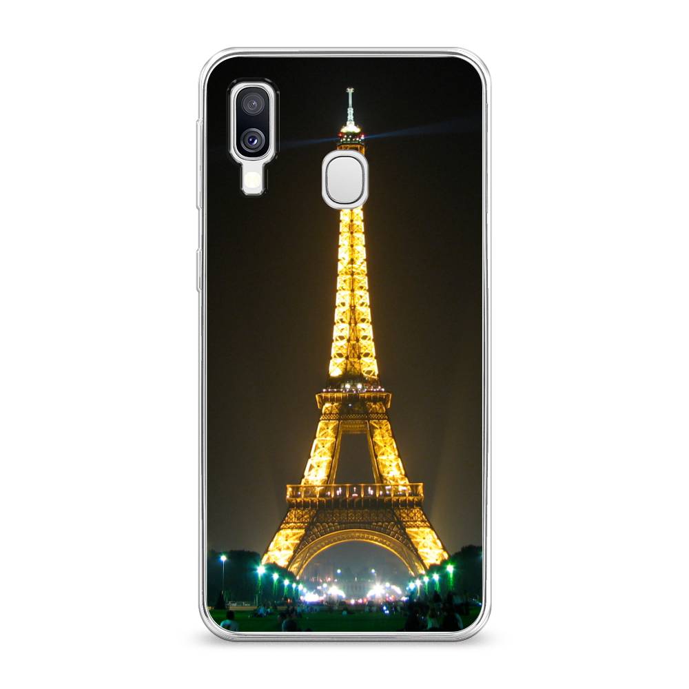 

Чехол на Samsung Galaxy A40 "Париж 2", Желтый;серый, 28050-2
