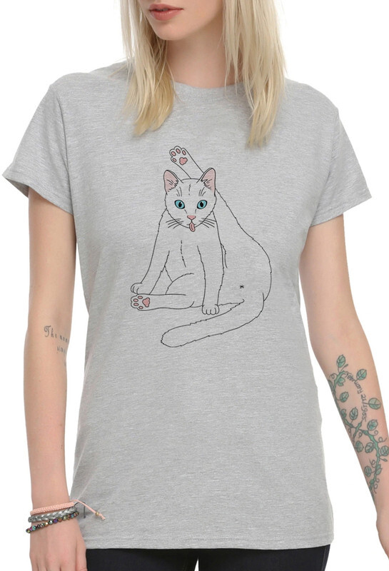

Футболка женская DreamShirts Studio Кошачья Гимнастика 630-cat-1 серая XS, Серый, Кошачья Гимнастика 630-cat-1