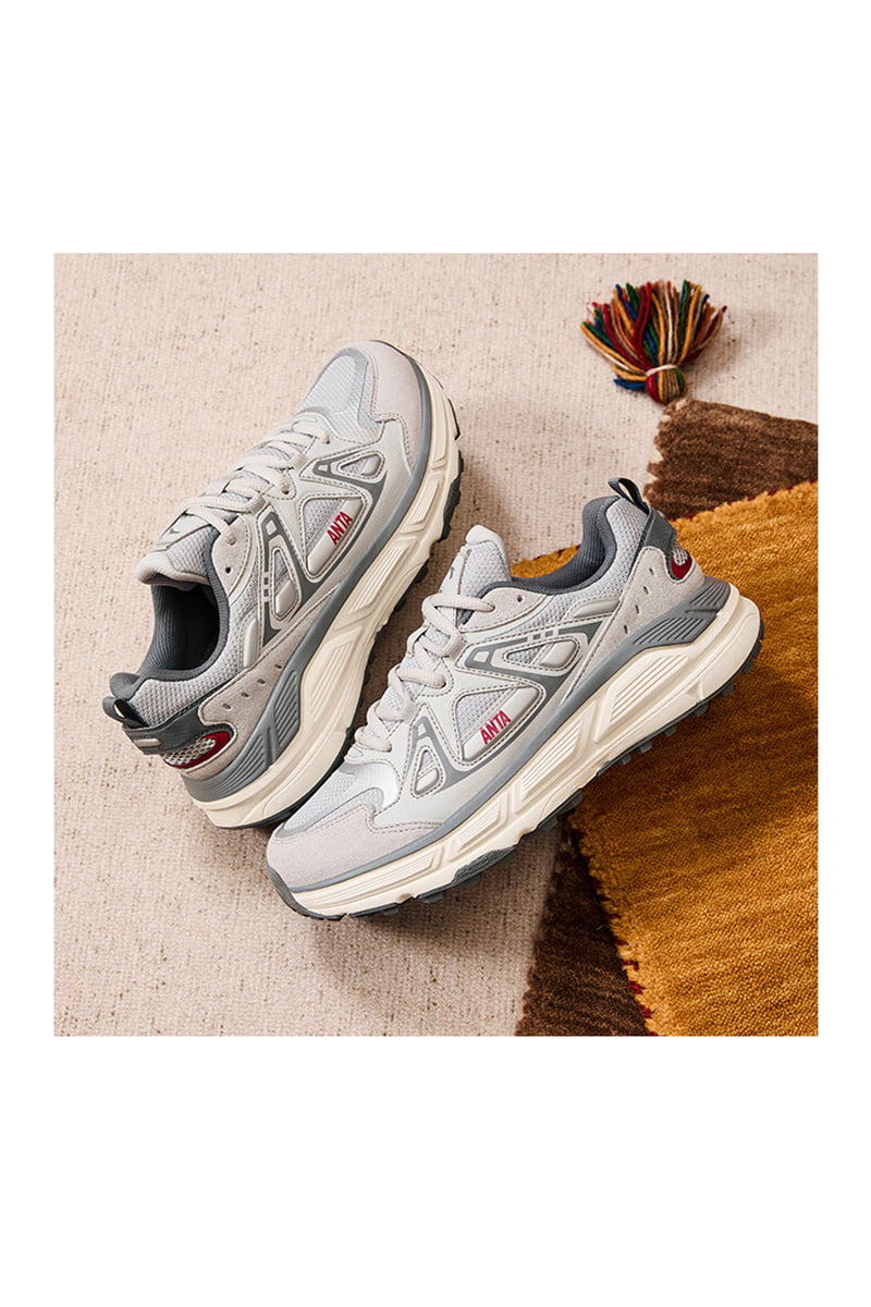 

Спортивные кроссовки женские Anta Casual Shoes ENGINE серые 8 US, Серый, Casual Shoes ENGINE