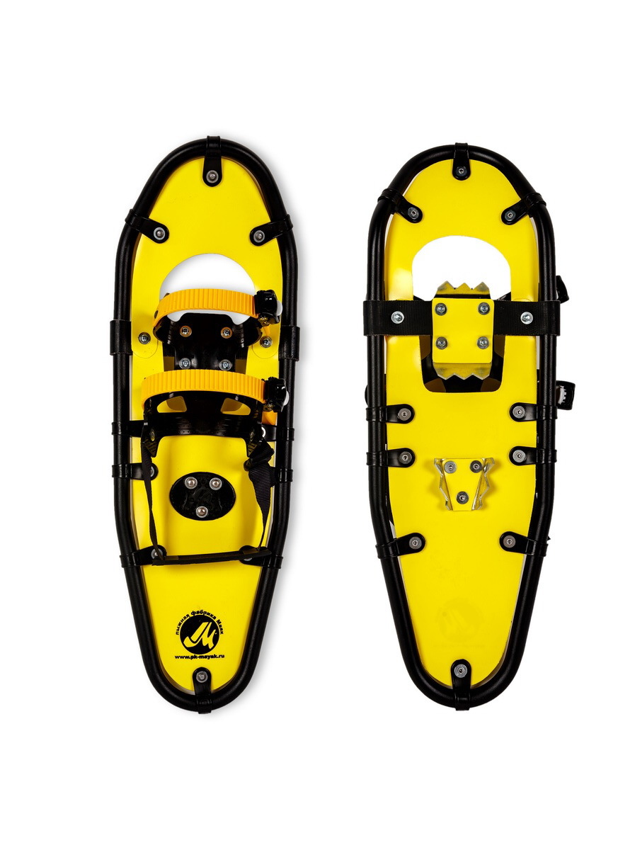 Снегоступы 68х23 см (до 90 кг) Маяк Желтые