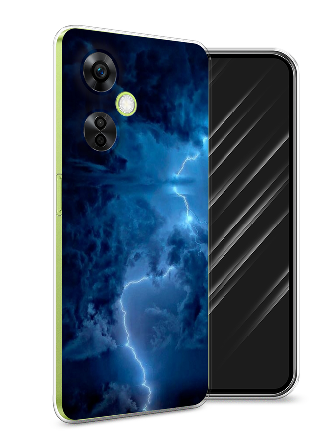 

Чехол Awog на OnePlus Nord N30 5G/Nord CE3 5G/Nord CE3 Lite "Молния", Синий, 153750-4