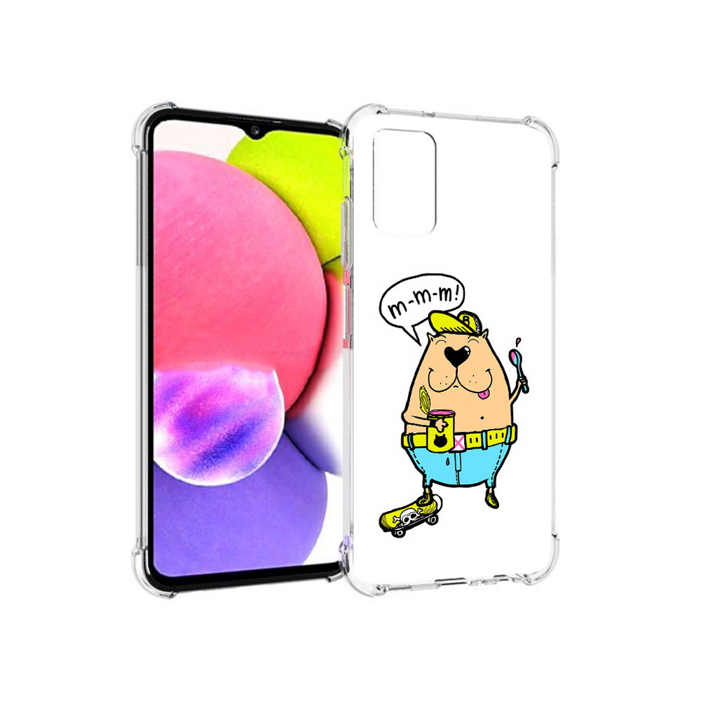 

Чехол MyPads Tocco для Samsung Galaxy A03s Бобр (PT162170.549.30), Прозрачный, Tocco