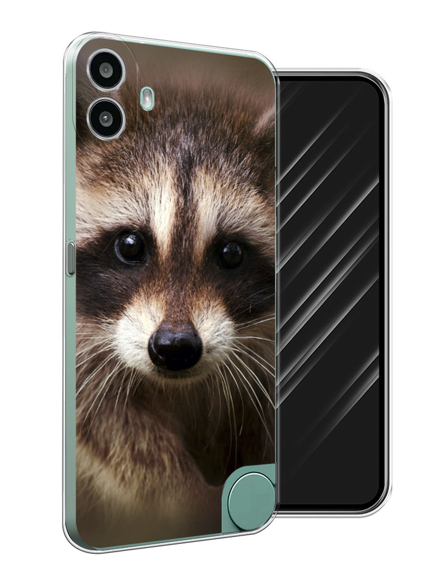 

Чехол Awog на CMF Phone 1 "Енот", Коричневый, 3300450-1