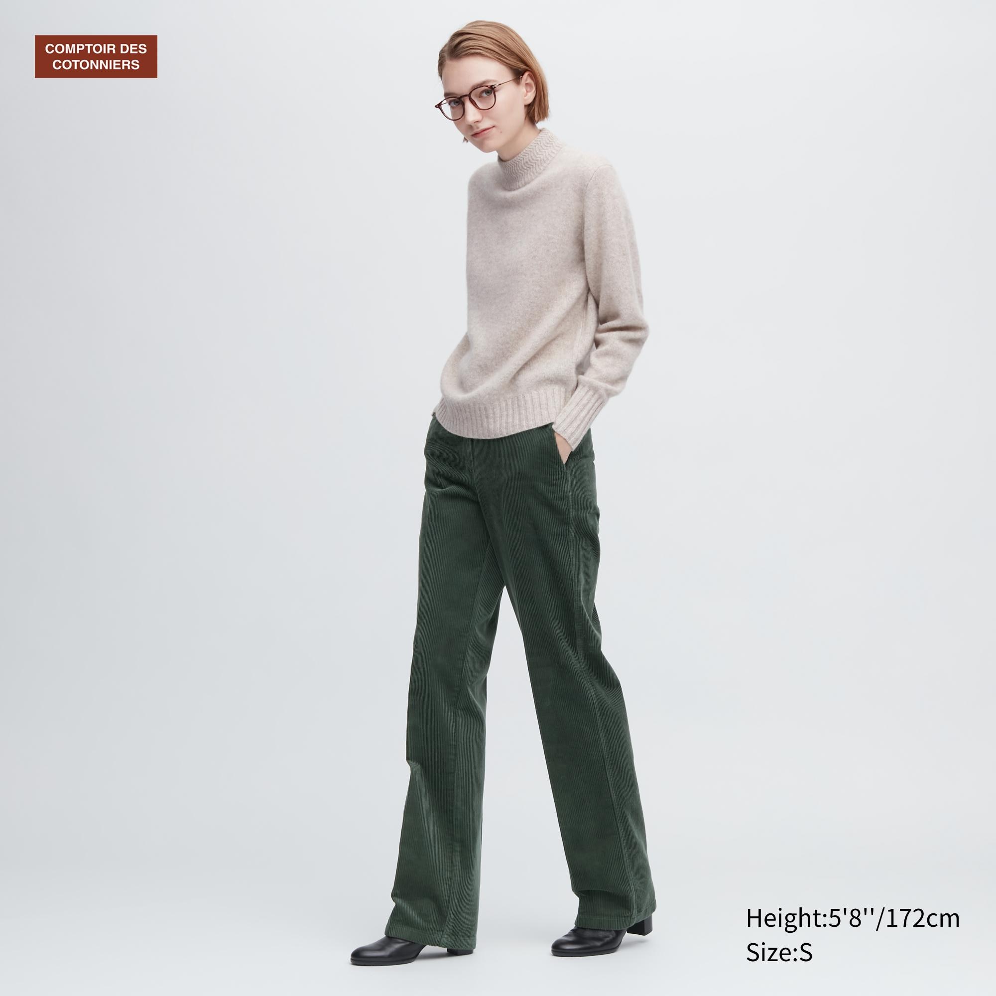 

Брюки женские UNIQLO 459779COL58 зеленые XL (доставка из-за рубежа), 459779COL58