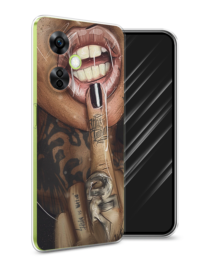 

Чехол Awog на OnePlus Nord N30 5G/Nord CE3 5G/Nord CE3 Lite "Девушка с татуировками", Бежевый;розовый;черный, 153750-9