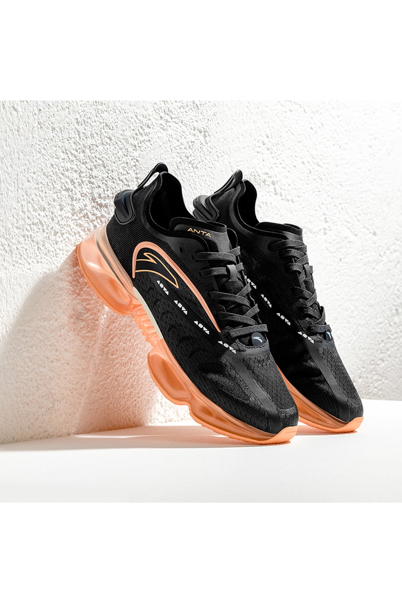 

Спортивные кроссовки женские Anta A-PROOO RUN черные 5.5 US, Черный, A-PROOO RUN