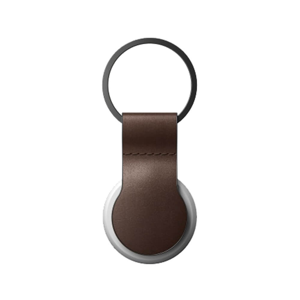 фото Брелок nomad leather loop nm01013785 для apple airtag brown