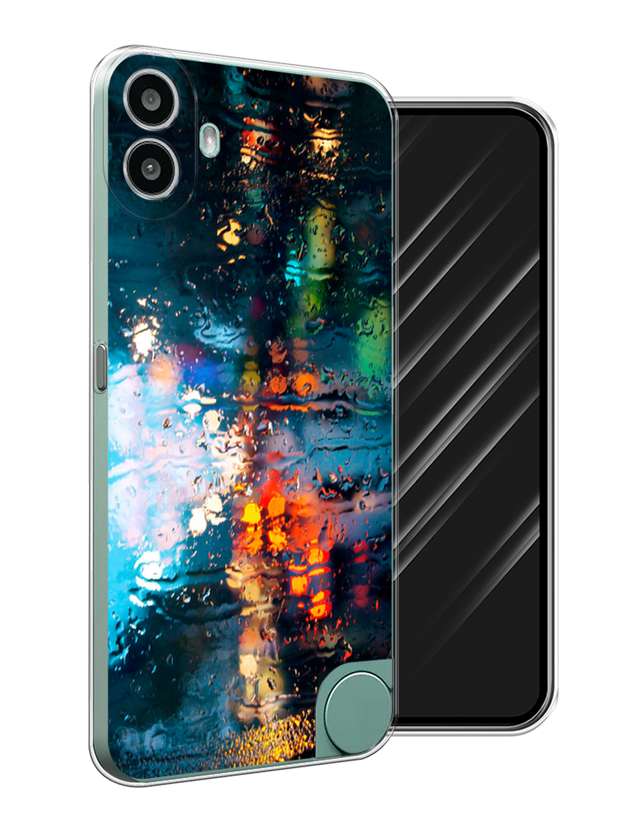 

Чехол Awog на CMF Phone 1 "Абстракция 28", Бирюзовый, 3300450-1
