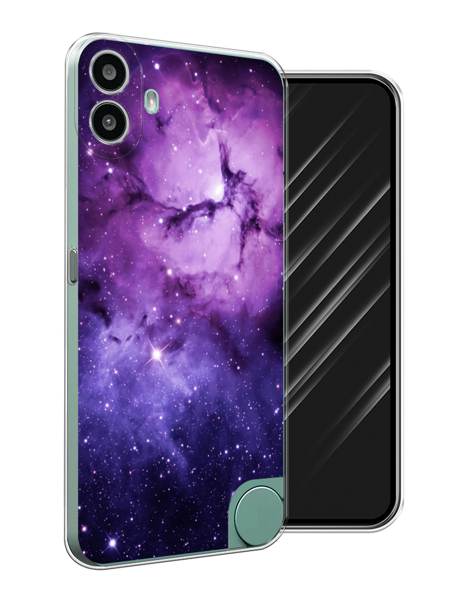 

Чехол Awog на CMF Phone 1 "Космос 18", Фиолетовый;черный;белый, 3300450-1